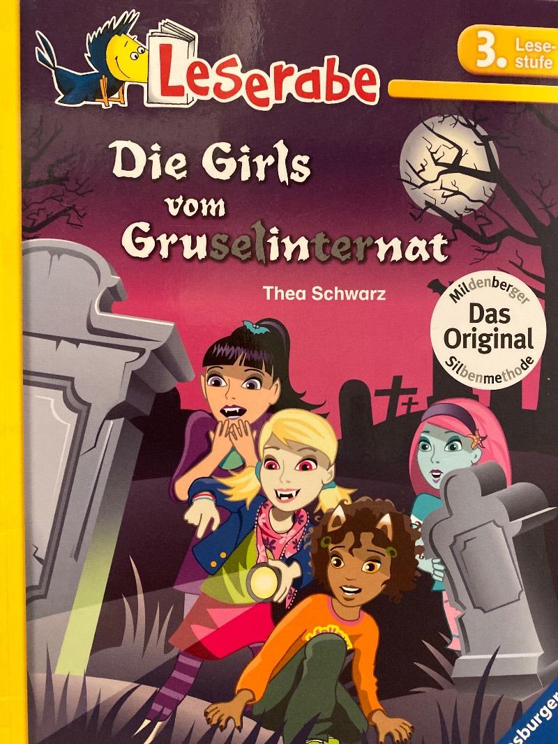 Cover von Leserabe - Die Girls vom Gruselinternat