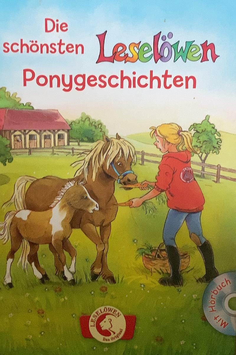 Cover von Die schönsten Leselöwen-Ponygeschichten mit Hörbuch
